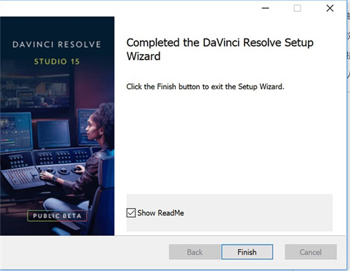 达芬奇调色15破解版安装教程6
