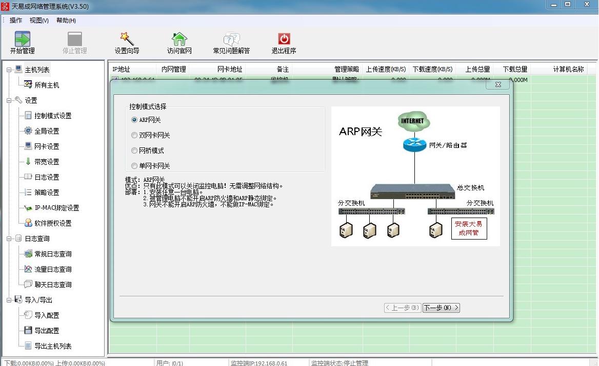 天易成网管软件