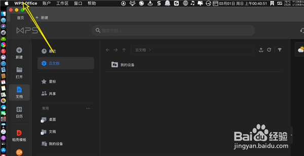 wps2021mac版如何设置主题皮肤5