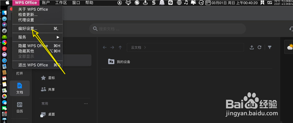 wps2021mac版如何设置主题皮肤2