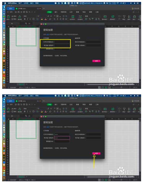 wps2021mac版怎么设置加密密码4