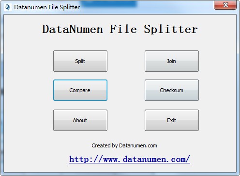 DataNumen File Splitter软件特色