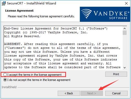 securecrt8.0安装教程2