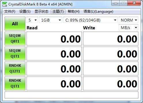 CrystalDiskMarkӲv8.0.2