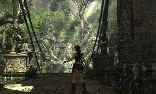 古墓丽影8第二关攻略