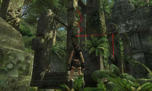 古墓丽影8第二关攻略