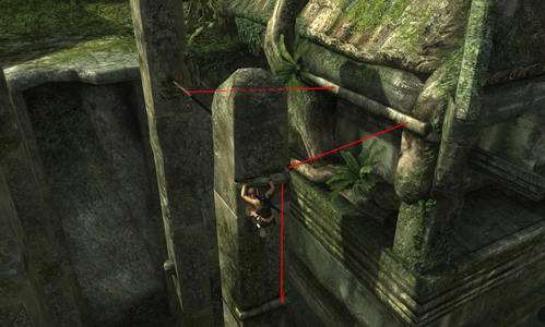 古墓丽影8第二关攻略