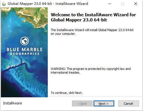 Global Mapper 23安装破解教程1