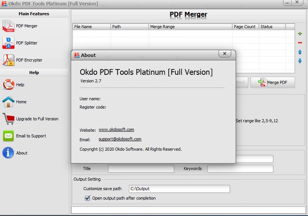 Okdo PDF Tools Platinum