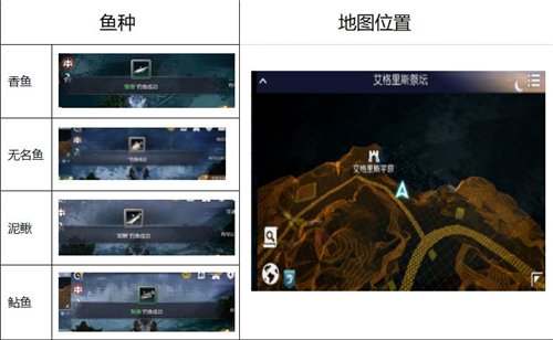 《黑色沙漠手游》钓鱼点位置图文详解