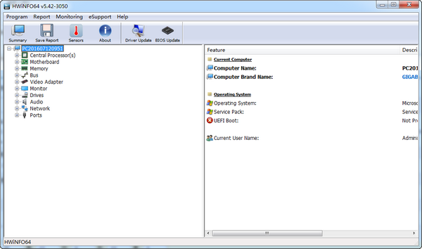 HWiNFO64 ϵͳv7.23 Build 4760 Beta